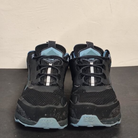 Altra Lone Peak Womens Black Blue ALL WTHR Trail Running Shoes Size 9.5 Waterpro - Picture 2 of 10